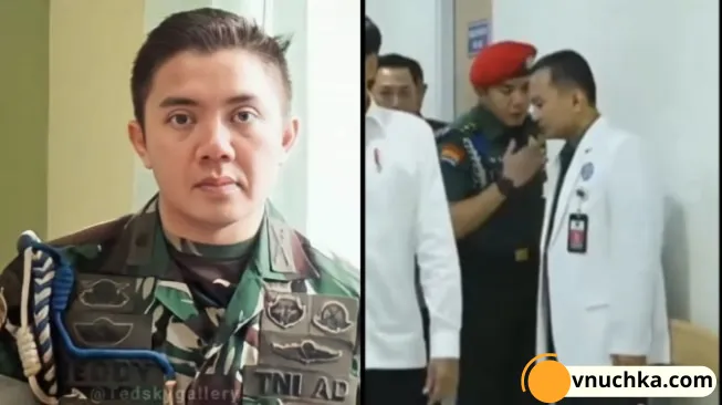 Momen Dokter Militer Kolonel TNI Menyandarkan Kepalanya Ke Tembok Setelah Ditegur Mayor Teddy