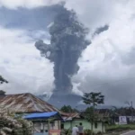 Letusan Gunung Marapi Mengakibatkan Getaran Dahsyat di Sumatera Barat